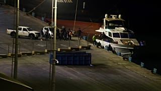 Το πλοίο στο λιμάνι της Λάρνακας