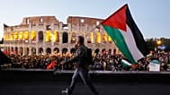 Manifestazione pro Palestina a Roma