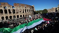 Manifestazione pro-Palestina a Roma, 04/10/2025