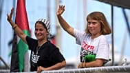 Attivisti della Global Sumud Flotilla