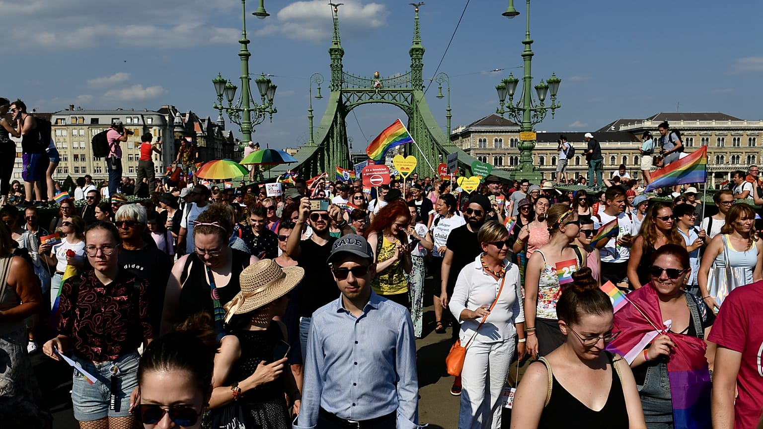 Die Gay-Pride in Ungarn im Sommer 2025