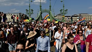Die Gay-Pride in Ungarn im Sommer 2025
