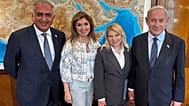 دیدار رضا پهلوی با بنیامین نتانیاهو