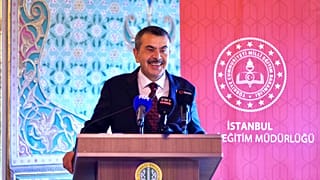 Yusuf Tekin, İstanbul Öğretmen Akademileri 2025-2026 Eğitim Öğretim Yılı İlk Ders Programı’nın açılışında.