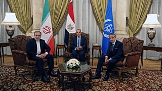 عباس عراقچی در دیدار با رافائل گروسی در حضور وزیر خارجه مصر