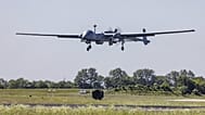 A Bundeswehr Heron TP drónja tavalyi első bevetésén