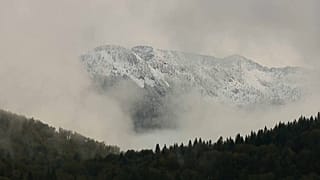 Une montagne au nord ouest de la Slovenie. 