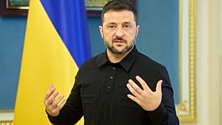 الرئيس الأوكراني فولوديمير زيلينسكي 