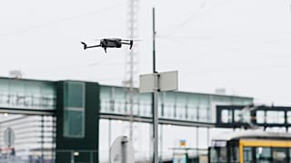 Helsinki city is using drones and AI to track traffic.