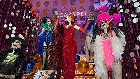 Image of the Day of the Dead altar on display at the Casa de México in Madrid until 9 November 2025.