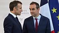 Sébastien Lecornu et Emmanuel Macron.