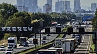 Autópálya Frankfurt közelében