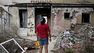 A Gázával határos Be'eri kibuc tavaly, a terrortámadás első évfordulóján