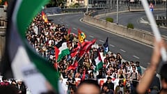 Manifestación a favor de Palestina y en apoyo de la Flotilla Global Sumud - 3 de octubre de 2025
