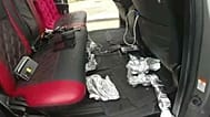 Polis kamerasından operasyonda ele geçirilenler