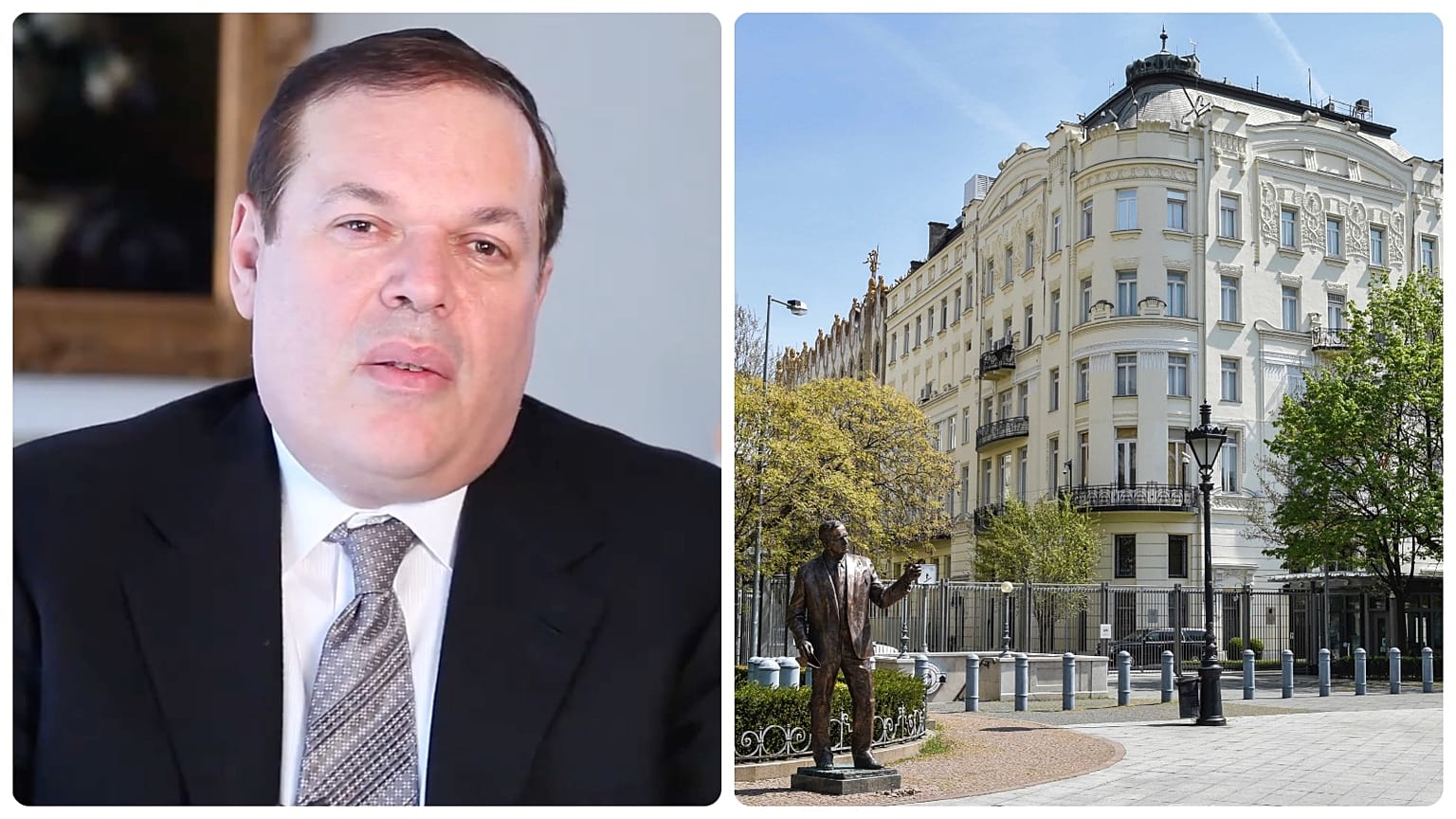 Benjamin Landa üzletember, az Egyesült Államok budapesti nagykövetsége