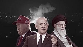 علی خامنه‌ای، بنیامین نتانیاهو و دونالد ترامپ