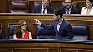 Pablo Bustinduy, ministro de Consumo y promotor de las multas contra las 'low cost', en una intevención en el Congreso del 18 de junio. 