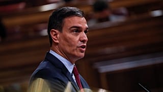 Pedro Sánchez, en el Congreso de los Diputados.