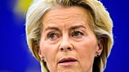 FILE: European Commission President Ursula von der Leyen speaks at the European Parliament in Strasbourg, 6 October 2025