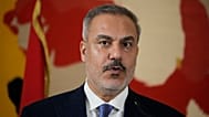 Dışişleri Bakanı Hakan Fidan, İtalya Dışişleri Bakanı Antonio Tajani ile Roma'da bir basın toplantısında, 11 Eylül 2025