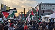 Corteo a favore della Palestina e contro il blocco della Flotilla bis, Milano, 8 ottobre 2025