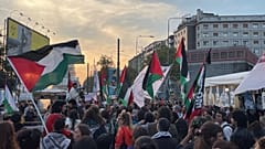 Corteo a favore della Palestina e contro il blocco della Flotilla bis, Milano, 8 ottobre 2025