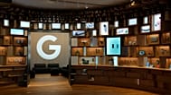 FILE. Items are displayed in the Google Store at the Google Visitor Experience in Mountain View, California. 11 Oct. 2023. 