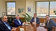 Συνάντηση εργασίας μεταξύ του Έλληνα Υπουργού Περιβάλλοντος και Ενέργειας, Σταύρου Παπασταύρου και του Υπουργού Ενέργειας, Γιώργου Παπαναστασίου