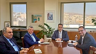 Συνάντηση εργασίας μεταξύ του Έλληνα Υπουργού Περιβάλλοντος και Ενέργειας, Σταύρου Παπασταύρου και του Υπουργού Ενέργειας, Γιώργου Παπαναστασίου