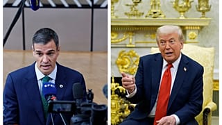 Une charge de Donald Trump contre le gouvernement socialiste à Madrid.