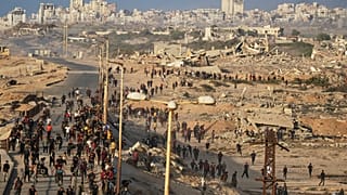 Gazze anlaşmasının ilk aşaması onaylandı, 9 Ekim 2025.