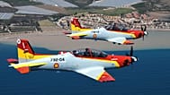 Aviones Pilatus-PC21 de la Formación Mirlo