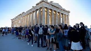 Ο Παρθενώνας χωρίς σκαλωσιές. Κυριακή 12 Οκτωβρίου 2025