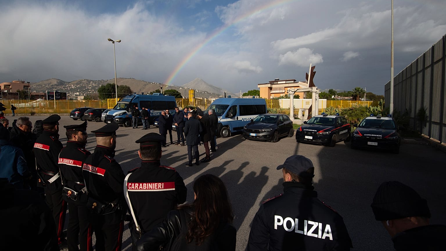 Carabinieri e polizia impegnati a Palermo nel 2024