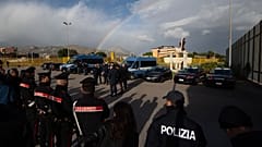 Una imagen de archivo de los Carabinieri y la Policía en Italia.