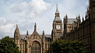 FILE: A general view of Palace of Westminster and the Queen Elizabeth Tower which contains the bell known as 'Big Ben' in London, Monday, Aug. 14, 2017