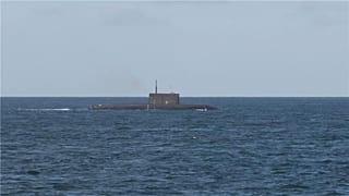The Novorossiysk escorted by the Belgian and Dutch navy in the North Sea, 9 October, 2025.