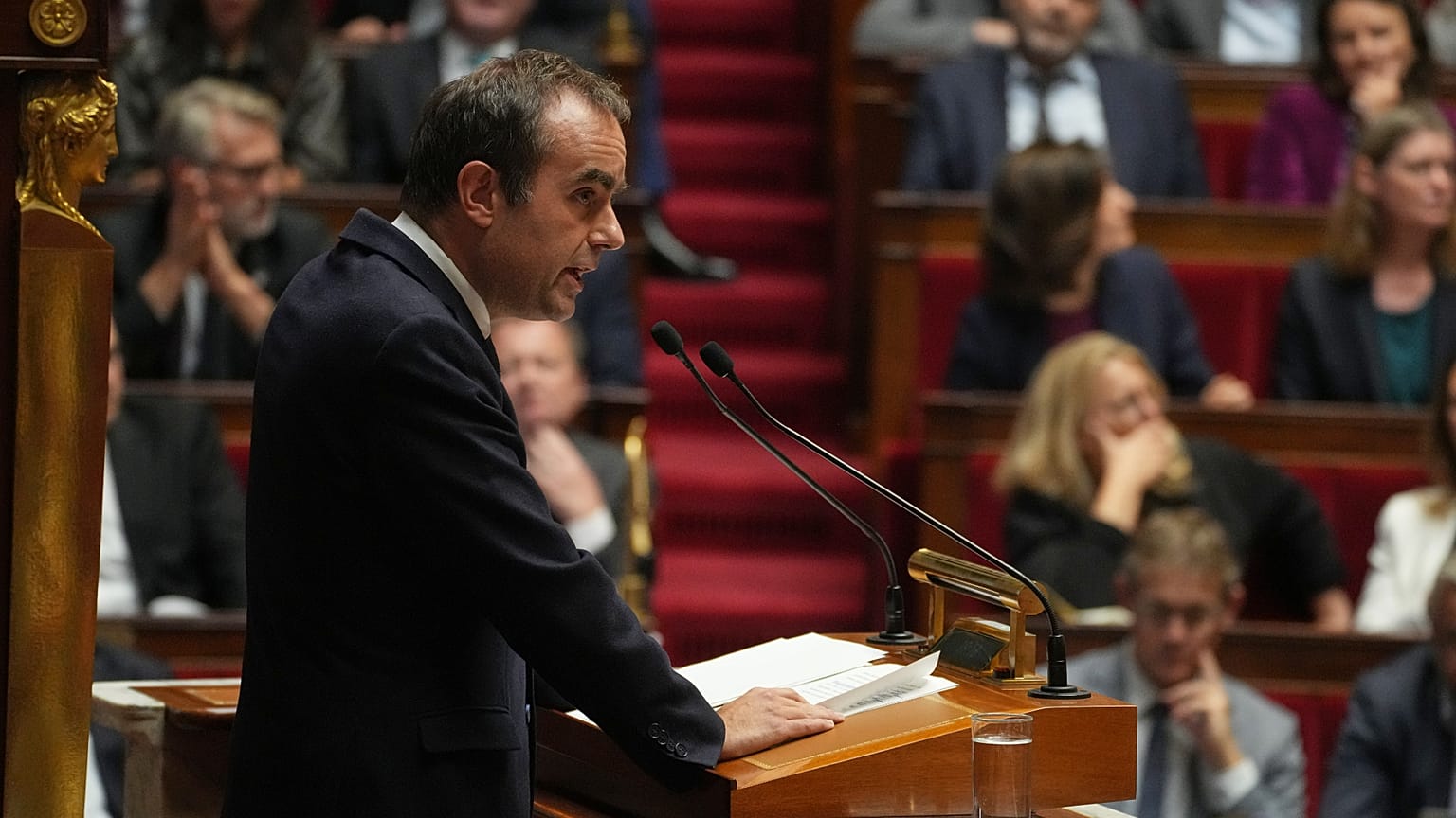 La déclaration de politique générale de Sébastien Lecornu devant les députés.