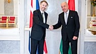 Az új nagykövet első útja a köztársasági elnökhöz, Sulyok Tamáshoz vezetett