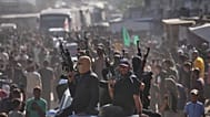 انتشار مسلحي حماس في قطاع غزة