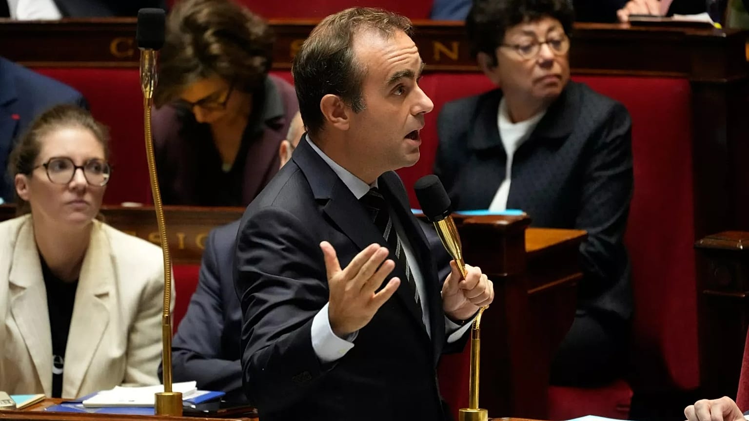Le Premier ministre français Sébastien Lecornu s'exprime lors de la séance de questions-réponses au gouvernement, mercredi 15 octobre 2025 à l'Assemblée nationale à Paris.
