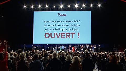 La soirée d'ouverture du festival Lumiere