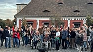 Flash mob az óbudai Fő téren