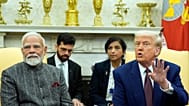 Hindistan Başbakanı Narendra Modi ile ABD Başkanı Donald Trump Beyaz Saray Oval Ofis'te gazetecilerin sorularını yanıtlarken, 13 Şubat 2025 