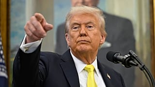 Donald Trump na quarta-feira na Sala Oval, na Casa Branca.