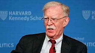 John Bolton a Harvard egyetemen 2025. szeptember 29-én