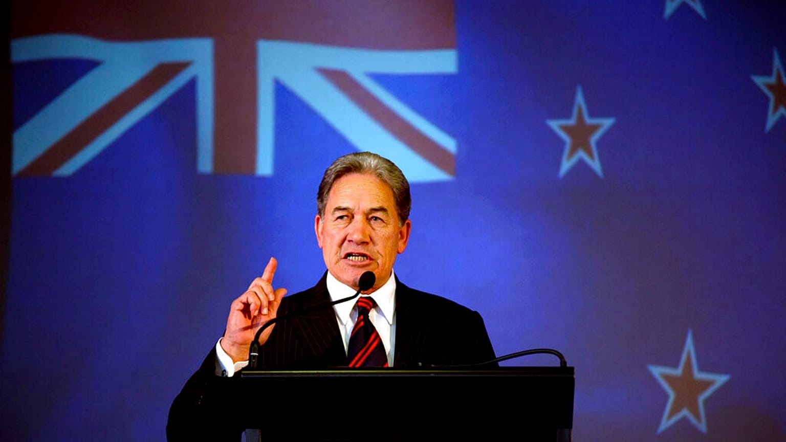 New Zealand Foreign Minister Winston Peters 