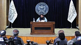 Zabihullah Mujahid, the Taliban government's chief spokesman