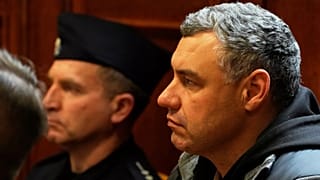 A Ukrainian man who has been identified only as Volodymyr Z in a regional court in Warsaw, 17 October, 2025